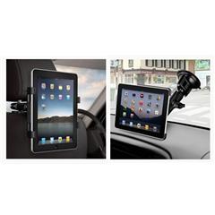 2 in 1 Multi-functional Windshield Suction Mount & Car Back Seat Headrest Mount Holder for iPad 3 4 Samsung Galaxy Note 10.1 N8000