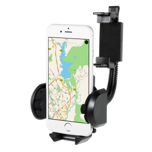 Flexible Car Rearview Mirror Holder Mount for GPS PDA iPhone MP3 MP4 Other Cell Phones
