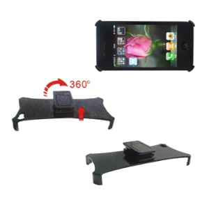 iPhone 4 4S Holder Stand Cradle Console with Clip