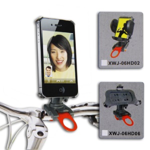 Universal Handlebar Motorcycle/Bicycle Bike Mount Holder for iPhone 4 4S