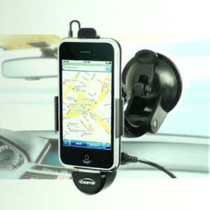 Newfangle Audio Car Mount Charging Holder for Apple iPhone 4 4S