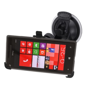 Car Holder Windscreen Suction Mount Cradle for HTC Windows Phone 8X
