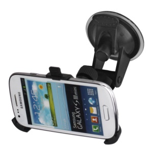 Car Mount Kit Suction Windshield Stand Holder for Samsung i8190 Galaxy S 3 Mini