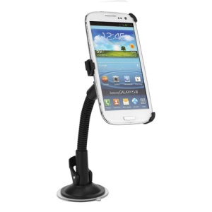 Goose Neck Car Windshield Mount Stand for Samsung Galaxy S3 I9300 I747 L710 T999 I535 R530