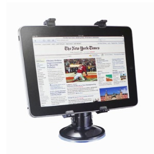 Apple iPad Mini 1st 2nd 3rd 4th Gen Retractable Multi-Direction Car Mount Holder Stand w/ Vacuum Suction Cupule