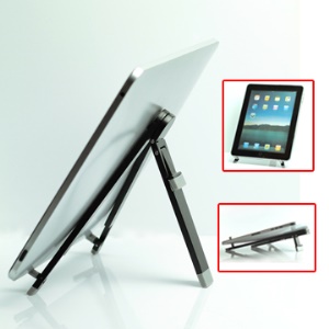 Foldable Metal Holder Stand for iPad, Samsung Galaxy Tab P1000, 7-10 inch MID, Tablet PC