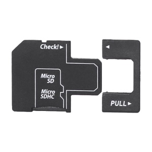 Micro SD TF to SD Card Adapter, Can Connect to USB Interface Directly