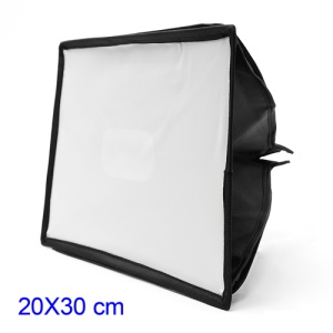 Collapsible Godox SB2030 Studio Softbox Diffuser for Camera Flash, Size: 20 x 30cm
