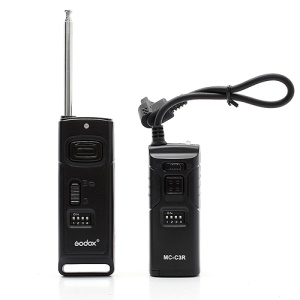 16 Channels 100M Wireless Remote Shutter Godox MC-C3R for Canon EOS 7D 50D 40D 5D Mark II D2000 Etc