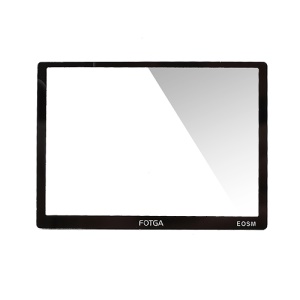 FOTGA Hard Optical LCD Screen Glass Protector for Canon EOSM DSLR Camera