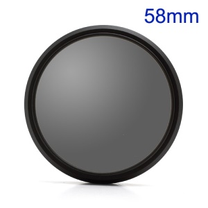 58mm ND Filter Adjustable Variable Neutral Density ND2 to ND400