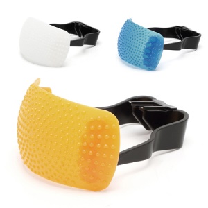 3-Color Flash Diffuser Cover Kit for Canon Nikon Pentax Sony (White Yellow Blue)