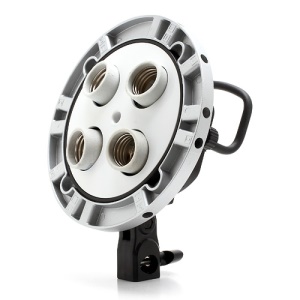 Godox Camera Photography Lighting 4 Bulb Multi-Holder Tricolor Holder Light TL-4