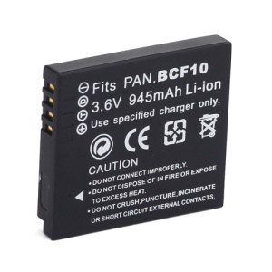 3.6V 945mAh DMW-BCF10 Battery Replacement for Panasonic DMC-F2 DMC-TS1
