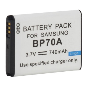 BP-70A BP70A Li-ion Rechargeable Battery for Samsung ES70 ES71 ES73 ES74 ES75 Digital Camera