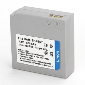 7.4V 850mAh BP-85ST Replacement Battery for Samsung HMX-H100 SC-HMX20C