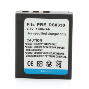DS8330 Battery for VIVITAR Vivicam 7410 8300 8600 3.7V 1200mAh