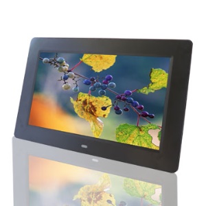 Black 10 inch TFT LCD Digital Photo Frame