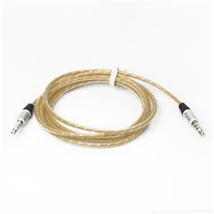 3.5mm Male to Male Stereo Audio Cable, Length: 115cm - Yellow