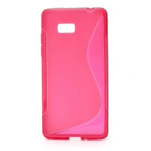 S-Line Anti-slip Gel TPU Protector Case for HTC Desire 606w