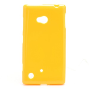 Candy Gel Jelly TPU Case Cover for Nokia Lumia 720 - Yellow