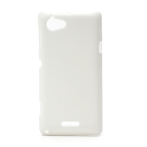 Flexible Gel TPU Case Cover for Sony Xperia L S36h C2105 C2104 - White