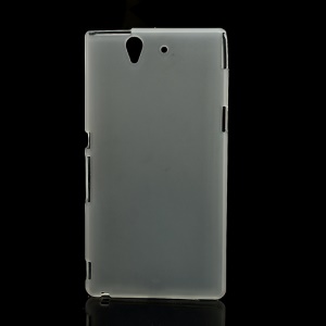 Flex Protective Gel TPU Case for Sony Xperia Z L36h Yuga C6603 - Transparent White