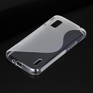 S Shape TPU Gel Skin Case for LG E960 Mako Google Nexus 4