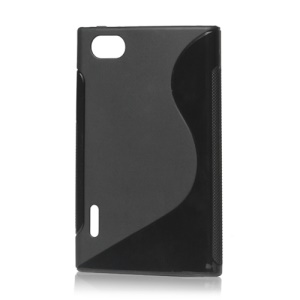 S Shape TPU Gel Case for LG Optimus VU F100L