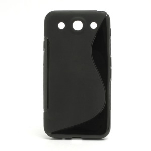 S-Curve Gel TPU Case Cover for LG Optimus G Pro E985 F240 F240K - Black