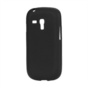 Frosted Matte TPU Gel Case for Samsung Galaxy S III / 3 Mini I8190 - Black