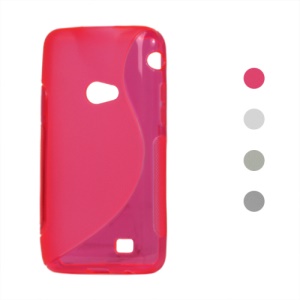 S Line Curve TPU Gel Case for Samsung Galaxy Beam i8530