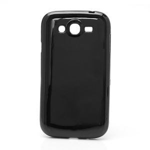 Glossy TPU Gel Case Cover for Samsung Galaxy Grand I9080 I9082 - Black