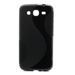 S Shape TPU Gel Case Cover for Samsung Galaxy Mega 5.8 I9150