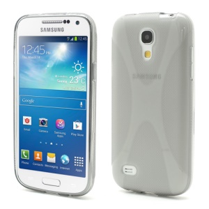 X-Shape TPU Gel Skidproof Cover Case for Samsung Galaxy S4 mini I9190 I9192 I9195