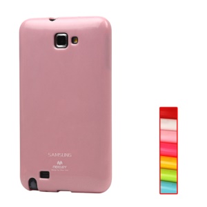 Mercury Flash Powder TPU Gel Case for Samsung Galaxy Note I9220 GT-N7000 I717