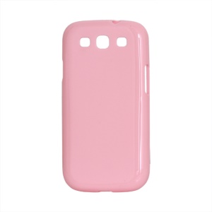 Glossy TPU Case Cover for Samsung Galaxy S 3 / III I9300 I747 L710 T999 I535 R530 - Pink