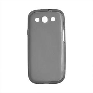 Frosted TPU Gel Case Cover for Samsung Galaxy S 3 / III I9300 I747 L710 T999 I535 R530 - Grey