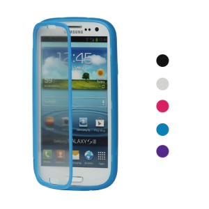 TPU Case with Screen Cover for Samsung Galaxy S 3 / III I9300 I747 L710 T999 I535 R530
