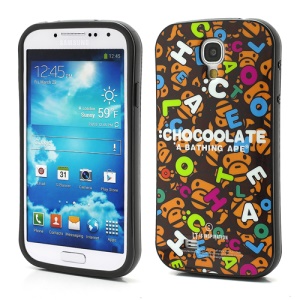 iFace Fun Chacoolate Bathing Ape Soft TPU Phone Case for Samsung Galaxy S4 IV S4g i9500 i9502 i9505