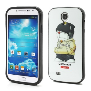 iFace Cute Doraemon with Headphone TPU Cover Case for Samsung Galaxy S4 IV S4g i9500 i9502 i9505