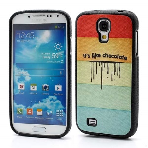 Its Like Chocolate Soft TPU Gel Case Cover for Samsung Galaxy S IV S4 i9500 i9502 i9505