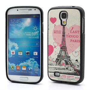 Heart &amp; Eiffel Tower TPU Gel Case Shell for Samsung Galaxy S IV S4 i9500 i9502 i9505