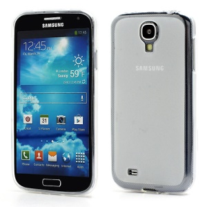 Double-side Frosted Pudding Jelly TPU Case with Packaging Bag for Samsung Galaxy S4 i9500 i9502 i9505 - White