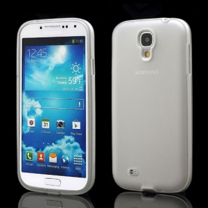 2 in 1 Plastic Frame TPU Case Shell for Samsung Galaxy S IV S4 i9500 SGH-M919 - White