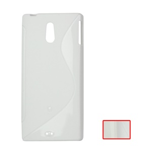 S Shape TPU Gel Case for Sony Xperia P LT22i Nypon