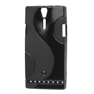Novel S Shape TPU Case Cover for Sony Xperia S LT26i LT26a / Nozomi