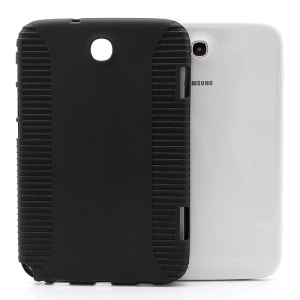 Frosted Anti-slip Flexible TPU Jelly Case Cover for Samsung Galaxy Note 8.0 N5100 N5110 - Black