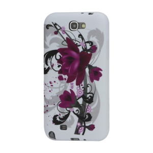 Lotus TPU Cover Case for Samsung Galaxy Note 2 / II N7100