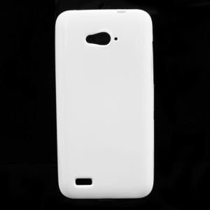 Candy Jelly Gel TPU Case Cover for ZTE N983 - White